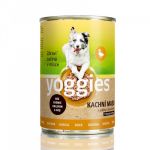 Yoggies monoproteínová konzerva pre psy s kačacím mäsom, brusnicami a kĺbovou výživou 0,8 kg