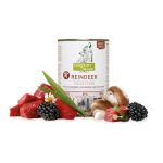 ISEGRIM dog Adult Mono,, Sobie mäso, Reindeer pure with Blackberries, Champignons & Herbs, konzerva 6x800 g