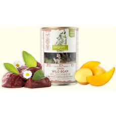 400g ISEGRIM dog Junior Wild Boar with Potato, Pumpkin & Herbs, Diviak, konzerva