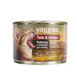 185g Yoggies Polievka pre mačky – Teľa & mrkva