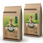 Yoggies MINIGRANULE lisovane za studena,Jahňa a biela ryba, 2x15 kg