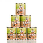 Yoggies divinová konzerva pre psov s tekvicou a pupalkovým olejom 6 x 0,8 kg