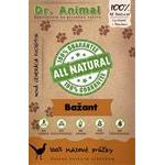 80g,Sušené mäso pre psov ,Dr.Animal,bažant (prúžky mäsa)