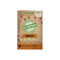 80g,Sušené mäso pre psov ,Dr.Animal,bažant (prúžky mäsa)