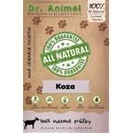 80g,Sušené mäso pre psov ,Dr.Animal,koza (prúžky mäsa)