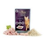 NUEVO cat Sterilized Kura s ryžou,kapsička