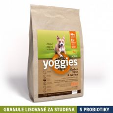 Vzorka 90g Yoggies Active, granul, Kačka a divina