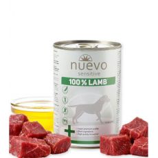Konzerva NUEVO dog Sensitive 100% Jahňa