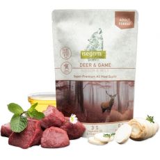 ISEGRIM dog Adult Isegrim Roots, Deer & Game, Jeleň a divina, kapsička