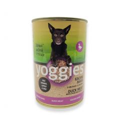 Yoggies konzerva Kačacie mäso s hruškou a pšenom