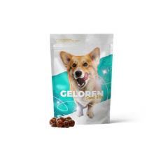 180g Geloren DOG S–M žuvacie želatínové tablety, (60ks)