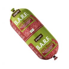 2,6 kg Yoggies B.A.R.F. 100% hovädzie s probiotikami, Surové mäso pre psov (2x1,3kg)
