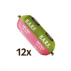 1800 g (12 x 150 g) Yoggies B.A.R.F. 100% kura s probiotikami a kĺbovou výživou Surové mäso pre psov