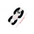 Hračka pre psa Panda s pískadlom 14x8x13,5cm
