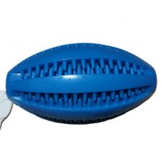 Hračka pre psa dentálna loptička, veľká, modrá