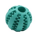 Hračka pre psa dental mint loptička na pamlsky 5cm, tyrkys