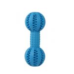 Hračka pre psa dental mint mätová činka na maškrty 13,5 cm, modrá