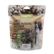 85g Yoggies Mrazom sušená hovädzia pečeň (lyofilizovaná)