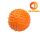 HRAČKA PRE PSOV REGULAR SQUEAKIES gumená loptička s hrotmi, pískacia, oranžová 9 cm