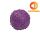 HRAČKA PRE PSOV REGULAR SQUEAKIES gumená loptička s hrotmi, pískacia, fialová 9 cm