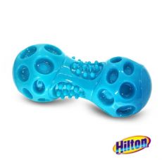 Činka HILTON SQUEAK 14,2 cm hračka pre psa, modrá