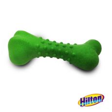 HILTON ZUBNÁ KOSŤ 11,4 CM - HRAČKA PRE PSA, zelená