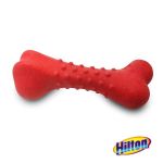 HILTON ZUBNÁ KOSŤ 11,4 CM - HRAČKA PRE PSA, červená