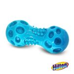 Činka HILTON SQUEAK 11,6 cm hračka pre psa, modrá