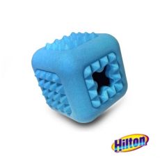 HILTON ZUBNÁ KOCKA 7 CM - HRAČKA PRE PSA, modrá