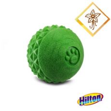 HILTON VOŇAVÁ LOPTIČKA 6,4 CM, ZELENÁ - HRAČKA PRE PSOV