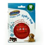 HILTON SMART DOG SPIKY LOPTIČKA 8cm, červená, HRAČKA PRE PSA