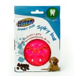 HILTON SMART DOG SPIKY LOPTIČKA 8cm, ružová, HRAČKA PRE PSA