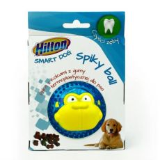 HILTON SMART DOG SPIKY LOPTIČKA 8cm, modrá, HRAČKA PRE PSA