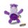 HILTON SMART DOG HAPPY ZOO -8cm, fialová, hračka pre psa