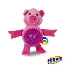 HILTON SMART DOG HAPPY ZOO -8cm, ružová, hračka pre psa
