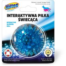 HILTON INTERAKTÍVNA SVIETIACIA LOPTIČKA, Modrá, PRE PSOV/MAČKY