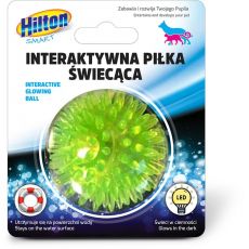 HILTON INTERAKTÍVNA SVIETIACIA LOPTIČKA, Zelená, PRE PSOV/MAČKY