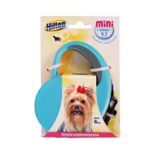 3M HILTON MINI TAPE AUTOMATICKÉ VODÍTKO, PRE PSOV DO 8 KG, MODRÉ