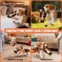 Plyšová hračka pre psov UNIQ PETS Squeakies – hnedá závesná opica so zvukom, 29 x 23 x 11 cm