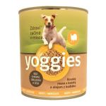 Yoggies morčacia konzerva pre psov s batátmi a bodliakovým olejom (+kuracie srdiečka) 800 g